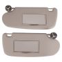 Car Sun Visors Shades With Vanity Mirror For Vw Compatible With Universal
