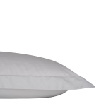 200 Thread Count 100% Cotton Oxford PILLOWCASE - Light Grey - Standard - Single 45 X 70CM