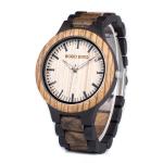 Men's Unique Ebony Wooden Watch N28