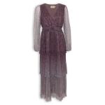 Lilac Ombre Plisse Dress