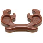 Parts Helmet Ninja Horn Elaborate 11437 - Reddish Brown