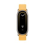 XiaoMi Smart Band 8 Woven Leather & Nylon Strap Yellow