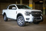 Next Gen Ford Ranger Oval Cross Member Black Nudge Bar For
