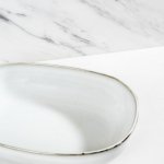 Stoneware Oven Dish - Vintage White