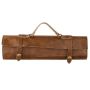 Professional Leather Roll Pouch For Storing Kitchen Knives 60CM