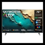 Hisense Skyworth 75 Qled 120HZ 4K Tv 75Q6600H