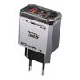 65W Gan Power Adapter - Dual Port Pd + USB Fast Charger TZC-18