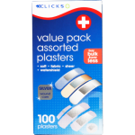 Clicks Assorted Plasters Value Pack 100