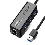 Ugreen USB 3.0 3-PORT Hub With Lan