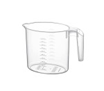 Clear Oval Jug 1 0LT