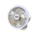 Ashcomonline USB Rechargeable Table Clip Fan A++ 33 Mm 3 Blade Table Fan