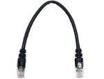 Linkbasic 22CM Utp CAT5E Flylead Black