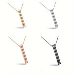Stainless Steel Universal Breath Pendant Necklace For Men Women Casual Jewelry Jewelry