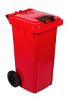 80 Wheelie Bins Recycled Non Sabs – Red