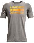 Men's Ua Team Issue Wordmark Short Sleeve - Concrete LG