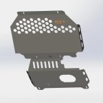 Ford Ranger Full Bash Plate 2 Piece For