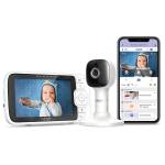 Hubble Connected Nursery Pal Cloud 5 Smart Baby Monitor With Night Light