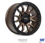 Mag Rims Raid Matt Black Bronze 17X9J-12 5 150 Land Cruiser Roh