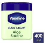 Vaseline Intensive Care Soothing Body Cream For Dry Skin Aloe 400ML