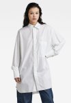 G-star Raw Oversized Bf Shirt - White