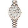 Elegant & Light-luxury Rose Gold Steel-strap Ladies' Watch