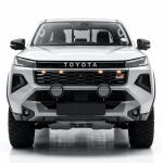 Toyota Hilux GD6 Travo 2026 Gr Grill With Top Led’s Gloss Black