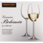 Bohemia Lead-free Crystal White Wine Glasses 6-PACK