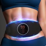 1PC Electric Waist Massager Waist Exercise Abdominal Fitness Equipment Portable Abdominal Fitness Training Arms Hips And Legs Fu