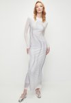 Superbalist Printed Column Mesh Dress - White