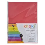 Khoki A4 Primary Colour Paper 100 Sheets 80GSM