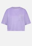 Top Ss Cotton Velours - Lavender