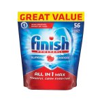 Finish All In One Auto Dishwashing Tablets Regular - 56S