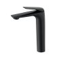 Fabro Basin Mixer Brass Tall - Matt Black