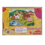 96 Piece Wooden Puzzle Dafrique