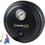 Casals Plastic Tyre Inflator With Pressure Gauge 250PSI 12V 140W Black