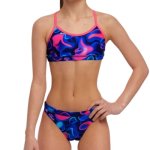 Funkita Liquid Lights Girl's Racerback Swimming Two Piece