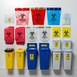 Bio-hazard Sharps Container Yellow