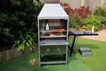 Tp 800 Freestanding Rocket Braai Stainless Steel TP24642-ROCKET - 304 Stainless Steel