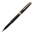 PLATINUM CF-5000 Natural Weasel Hair Brush Pen - Black Marble Print Body