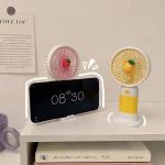 Cute Fruit MINI Handheld Fan - Orange