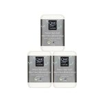 One With Nature Dead Sea Salt Soap 4OZ 3-PACK Purifying Soap Bar With Dead Sea Minerals For Face & Body For Men & Women.
