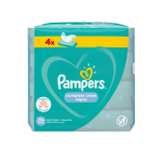 Pampers Baby Wipes Complete Clean Fresh 4'S - 4X64