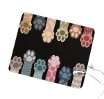 Cat Paw Print Mouse Pad – Small