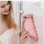 Shower Foot & Back Scrubber Massage Pad Wall Mounted Back Scrubber Silicone Bath Massage Cushion Brush With Suction Cups Bathroom Wash Foot Mat Exfoliating