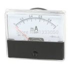 Panel Meter 1MA Dc 60MMXH46MM - 1MA Dc 60MM