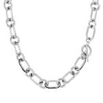 Drusilla Necklace In Stainless Steel Chain With Enamel