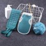 3pcs Exfoliating Gloves Body Exfoliator Gloves Shower Loofah Set Body Exfoliator Towel