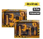 Boys Playset Constr Tools 15PC44X32CM