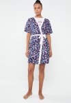 Short Sleeve Gown - Navy