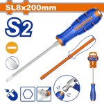 Slotted Go-through Screwdriver SL8.0 X 200MM WQJ1288